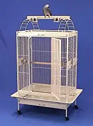 Lani Kai Lodge Playtop Large Bird Cage with Stand